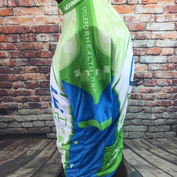 Verge Cycle for Health cycling classic jersey - Picture 3 of 8
